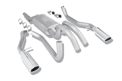Touring Cat-Back Exhaust System <br> 09-10 Ford F-150 5.4L V8