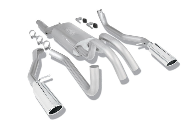 Touring Cat-Back Exhaust System <br> 09-10 Ford F-150 5.4L V8