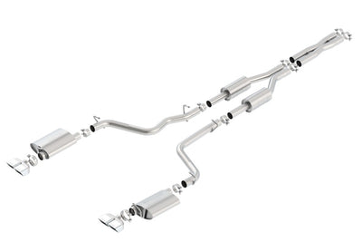 S-Type Cat-Back Exhaust System <br> 09-14 Dodge Challenger 5.7L V8