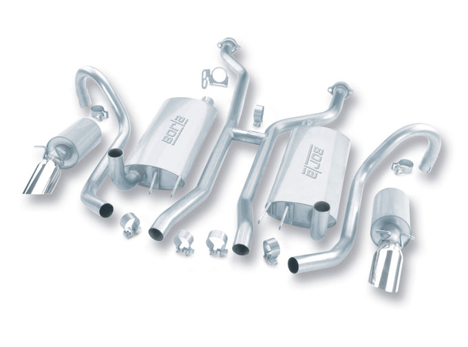 Touring Cat-Back Exhaust System <br> 94-96 Chevrolet Impala SS/ Caprice Classic 5.7L
