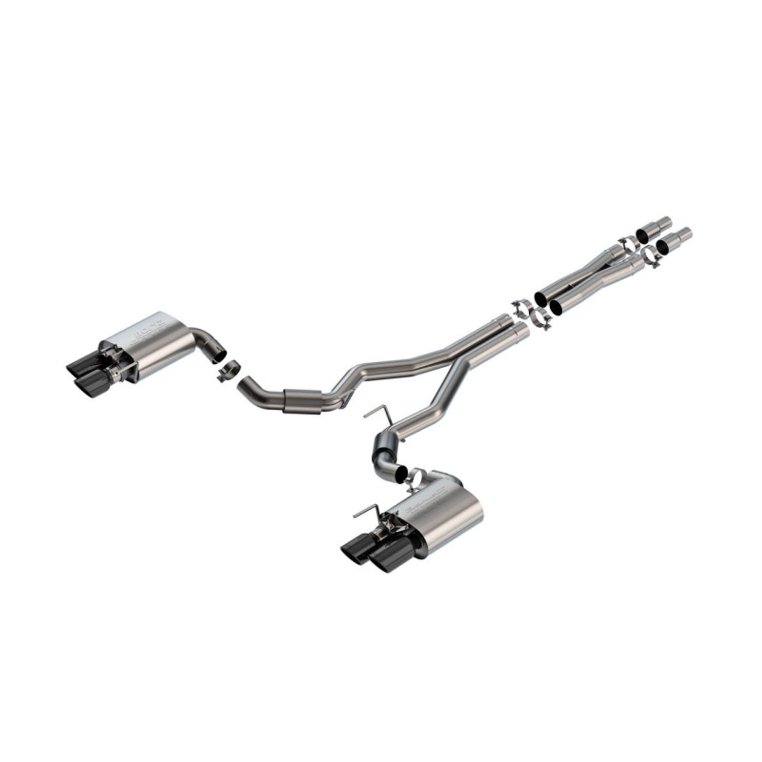 S-Type Cat-Back Exhaust System <br> 2024 Ford Mustang GT With Active Exhaust