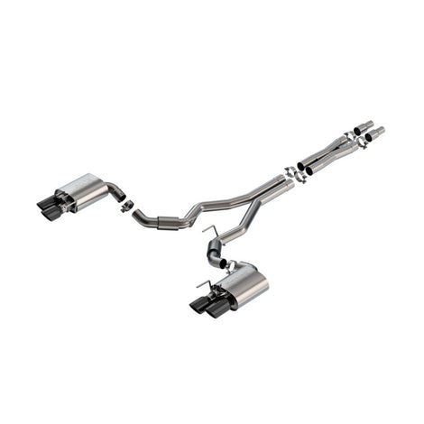 S-Type Cat-Back Exhaust System <br> 2024 Ford Mustang GT With Active Exhaust