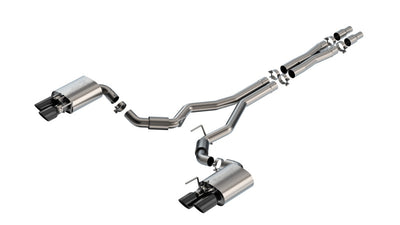 S-Type Cat-Back Exhaust System <br> 2024 Ford Mustang GT With Active Exhaust