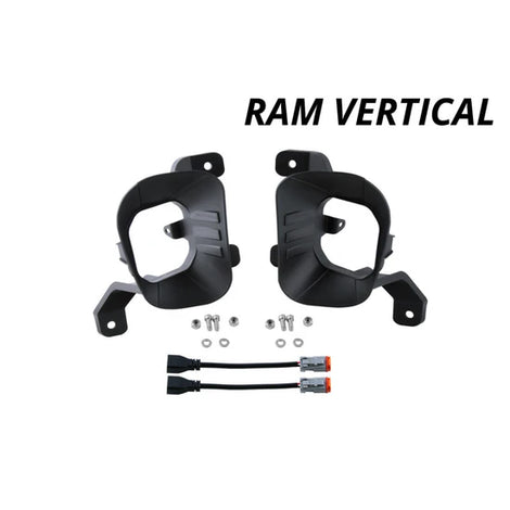 SS3 Ram Vertical Fog Light Mounting Kit