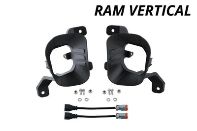 SS3 Ram Vertical Fog Light Mounting Kit
