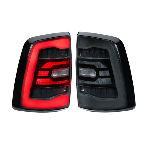 Carbide LED Tail Lights <br> 09-18 Dodge Ram, Smoked