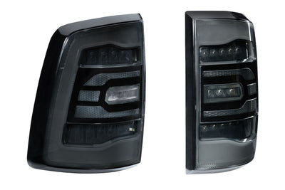 Carbide LED Tail Lights <br> 09-18 Dodge Ram, Smoked