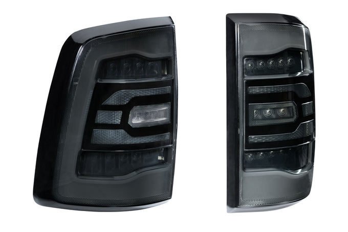 Carbide LED Tail Lights <br> 09-18 Dodge Ram, Smoked