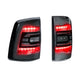 Carbide LED Tail Lights <br> 09-18 Dodge Ram, Smoked