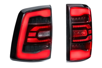 Carbide LED Tail Lights <br> 09-18 Dodge Ram, Smoked