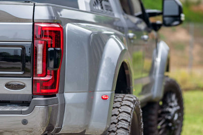 XB LED Tail Lights (Pair / Red) <br> 17-22 Ford Super Duty