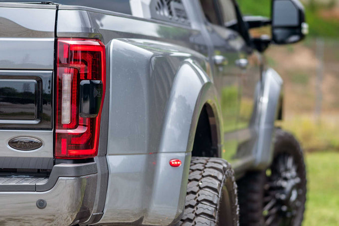 XB LED Tail Lights (Pair / Red) <br> 17-22 Ford Super Duty