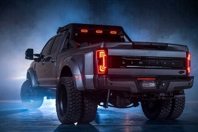 XB LED Tail Lights (Pair / Smoked) <br> 17-22 Ford Super Duty