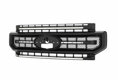 XBG LED Grille (Gloss Black / White DRL) <br> 20-22 Ford Super Duty