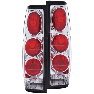 Chrome Taillights <br> 86-97 Nissan Hardbody