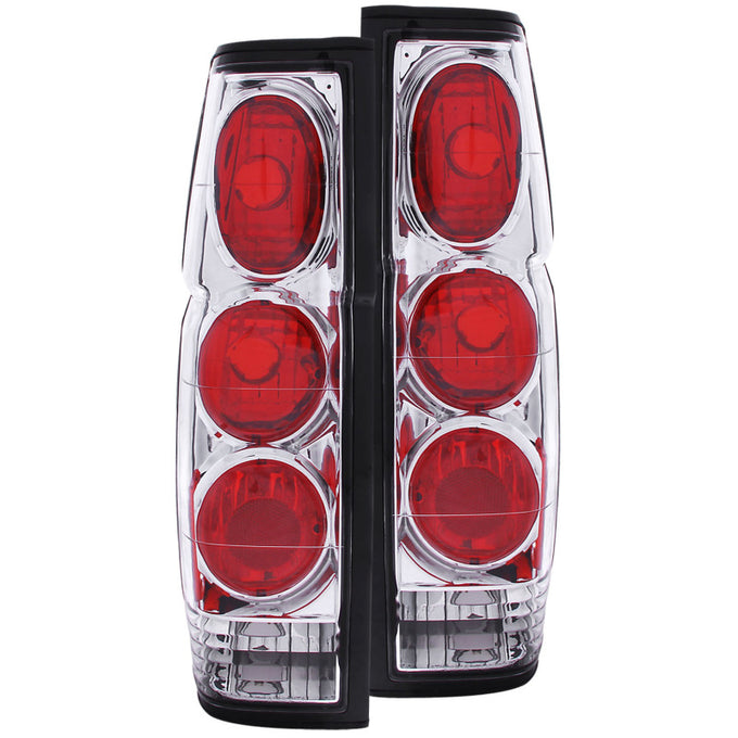 Chrome Taillights <br> 86-97 Nissan Hardbody