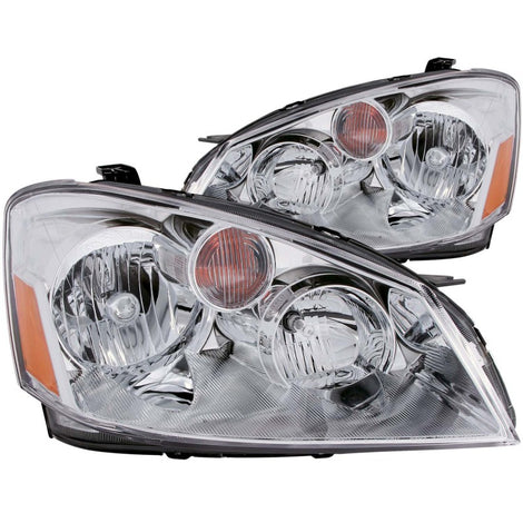 Chrome Crystal Headlights <br> 05-06 Nissan Altima