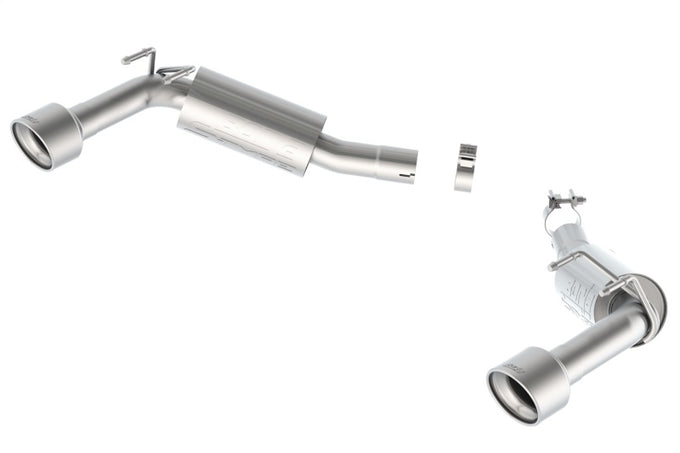 S-Type Axle-Back Exhaust System <br> 14-15 Chevy Camaro SS 6.2L V8