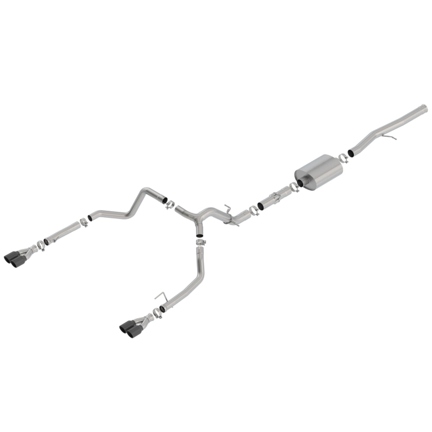 ATAK Cat-Back Exhaust System <br> 19-23 Chevrolet Silverado GMC Sierra 1500