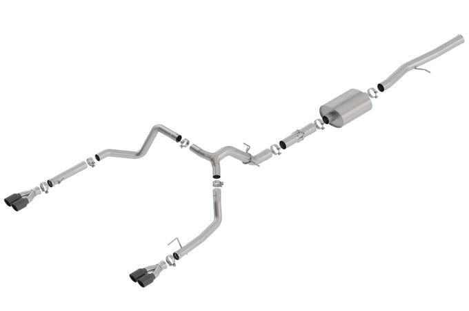 ATAK Cat-Back Exhaust System <br> 19-23 Chevrolet Silverado GMC Sierra 1500