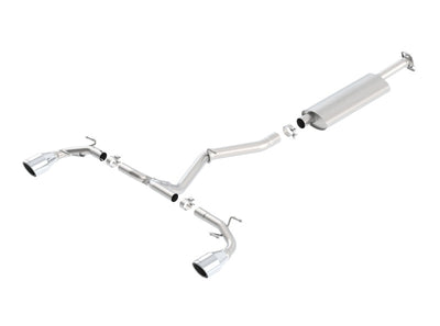 S-Type Cat-Back Exhaust System <br> 13-16 Scion FR-S 17-20 Toyota 86 2L H4