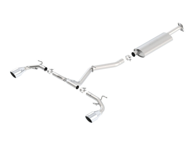 S-Type Cat-Back Exhaust System <br> 13-16 Scion FR-S 17-20 Toyota 86 2L H4
