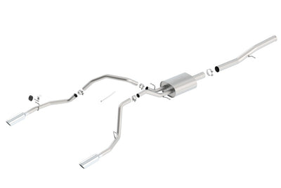 ATAK Cat-Back Exhaust System <br> 14-18 Chevrolet Silverado GMC Sierra 1500