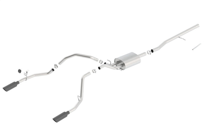 ATAK Cat-Back Exhaust System <br> 2014-2019 Chevrolet Silverado 1500