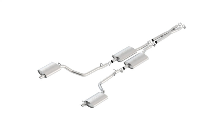 Touring Cat-Back Exhaust System <br> 11-14 Chrysler 300 3.6L V6 RWD