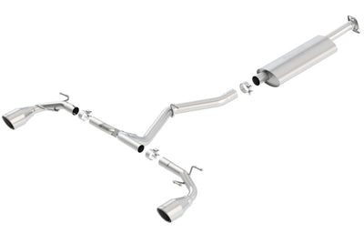 S-Type Cat-Back Exhaust System <br> 13-16 Scion FR-S 17-20 Toyota 86 2L H4