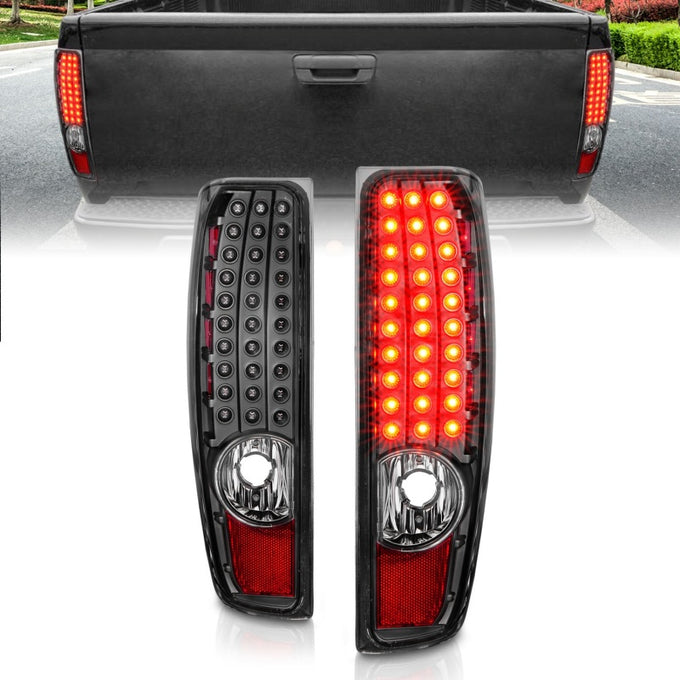 Black G2 LED Tailights <br> 04-10 Chevy Colorado, GMC Canyon
