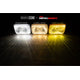Pair of LED Headlights <br> 4 in. x 6 in. Rectangle (Classic White)