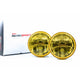 Pair of LED Headlights <br> 5.75 in. Round / H5001 H5006 (Modern White)
