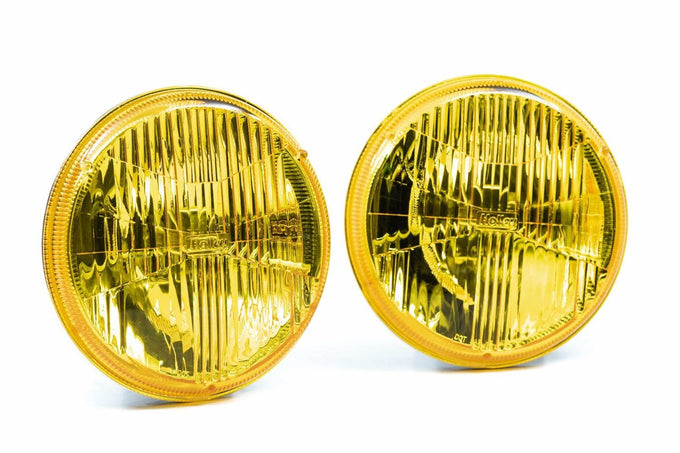 Pair of LED Headlights <br> 5.75 in. Round (Classic White)
