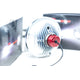 Pair of LED Headlights <br> 7 in. Round / Par56 (Classic White)