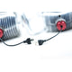 Pair of LED Headlights <br> 7 in. Round / Par56 (Modern White)