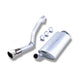 Touring Cat-Back Exhaust System <br> 00-06 Jeep Wrangler TJ 2.5L 4 Cyl./ 4.0L 6 Cyl.