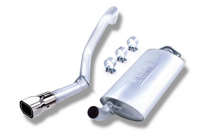 Touring Cat-Back Exhaust System <br> 00-06 Jeep Wrangler TJ 2.5L 4 Cyl./ 4.0L 6 Cyl.