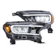 Switchback DRL/Turn Signal Carbide LED Headlights <br> 19-23 Ford Ranger
