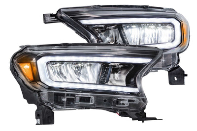 Switchback DRL/Turn Signal Carbide LED Headlights <br> 19-23 Ford Ranger