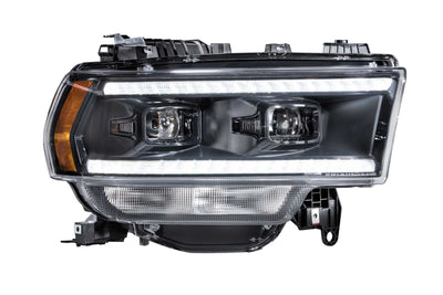 XB Hybrid LED Headlights (Pair/ASM) <br>19-24 Dodge Ram HD