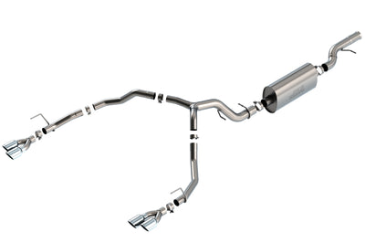 Touring Cat-Back Exhaust System <br> 21-24 Chevy Tahoe Premier/ High Country/ Z71/ RST