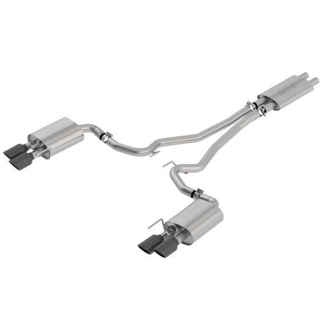 Touring Cat-Back Exhaust System <br> 18-23 Ford Mustang 5L V8