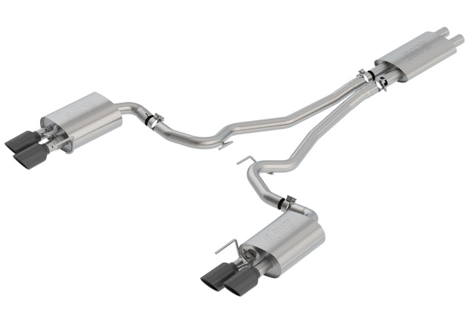 Touring Cat-Back Exhaust System <br> 18-23 Ford Mustang 5L V8