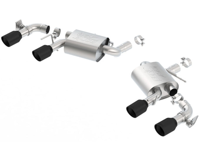 ATAK Axle-Back Exhaust System <br> 16-23 Chevy Camaro SS 6.2L V8