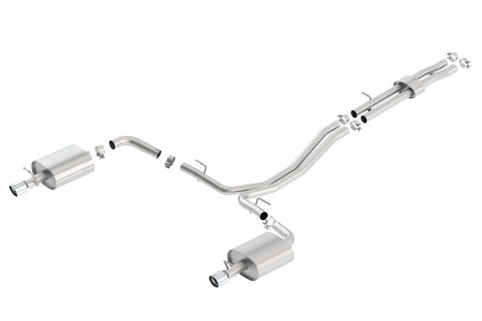 S-Type Cat-Back Exhaust System <br> 13-15 Ford Explorer 3.5L V6