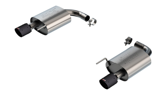 ATAK Axle-Back Exhaust System <br> 2024 Ford Mustang GT Without Active Exhaust