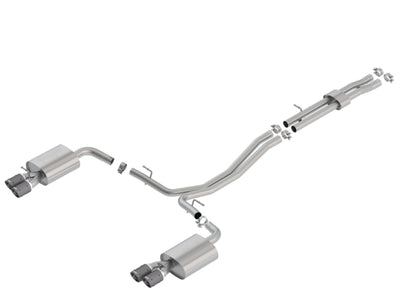 S-Type Cat-Back Exhaust System <br> 2019 Ford Explorer Sport 3.5L V6