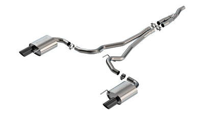 S-Type Cat-Back Exhaust System <br> 2024 Ford Mustang 2.3L WITHOUT Active Exhaust.