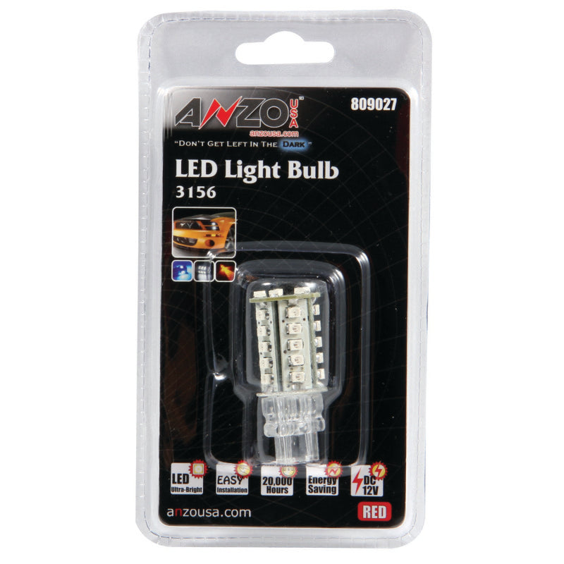 LED Bulbs 3156/3157 Red<br> Universal